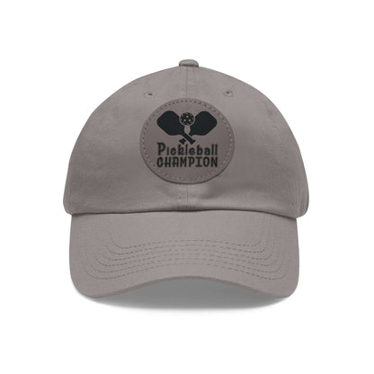 Pickleball Sporty Cap - Pickleball Champion Gray