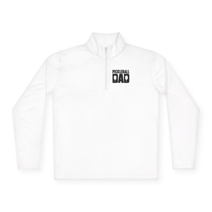 Men's Durable Pickleball Pullover - Pickleball Dad White