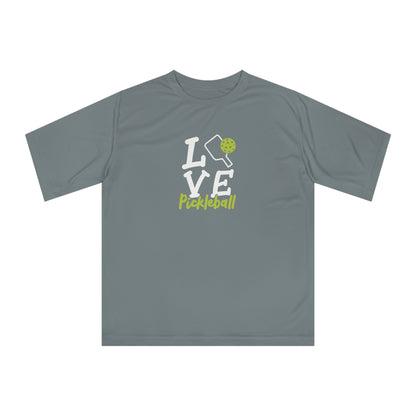 Women's Lightweight Pickleball T-shirt - Love Pickleball Gray