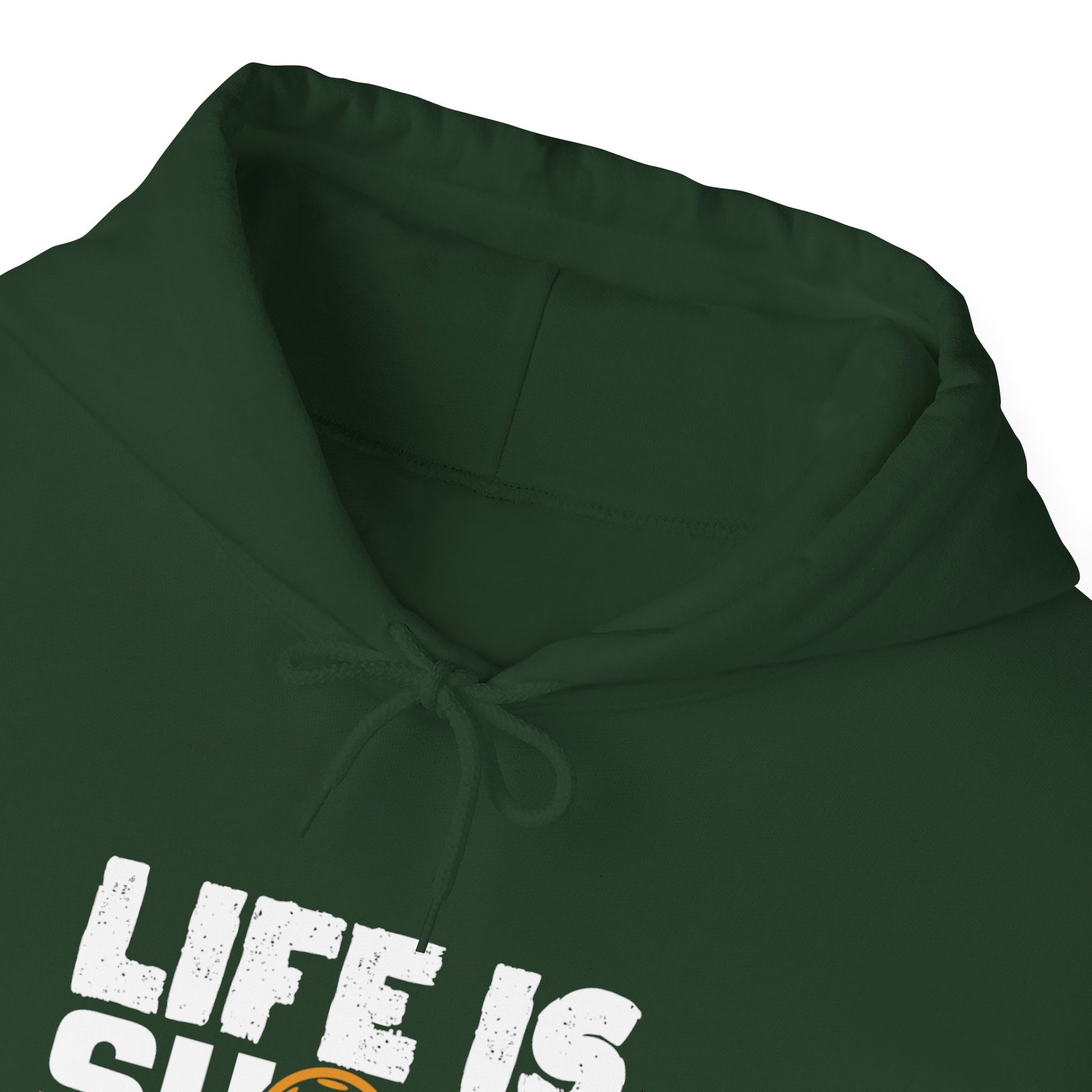 Women's Quirky Pickleball Hoodie - Life Is Short Play Pickleball
