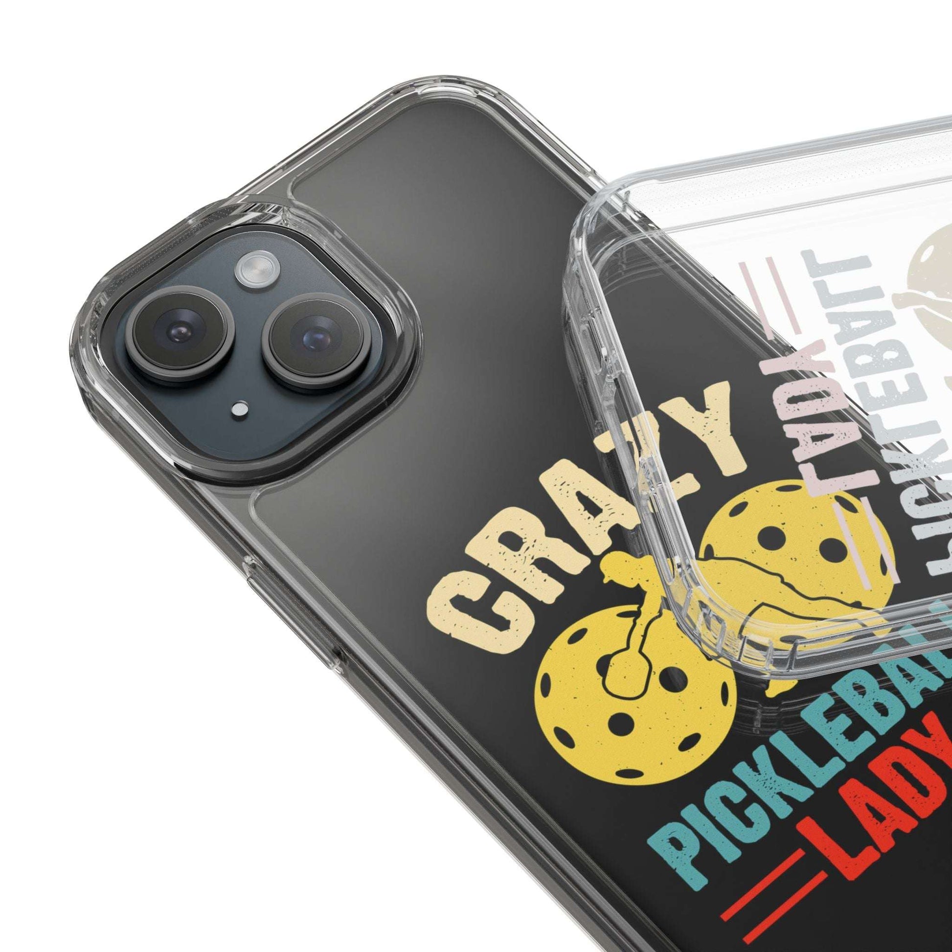 Pickleball Funny Phone case - Crazy Pickleball Lady
