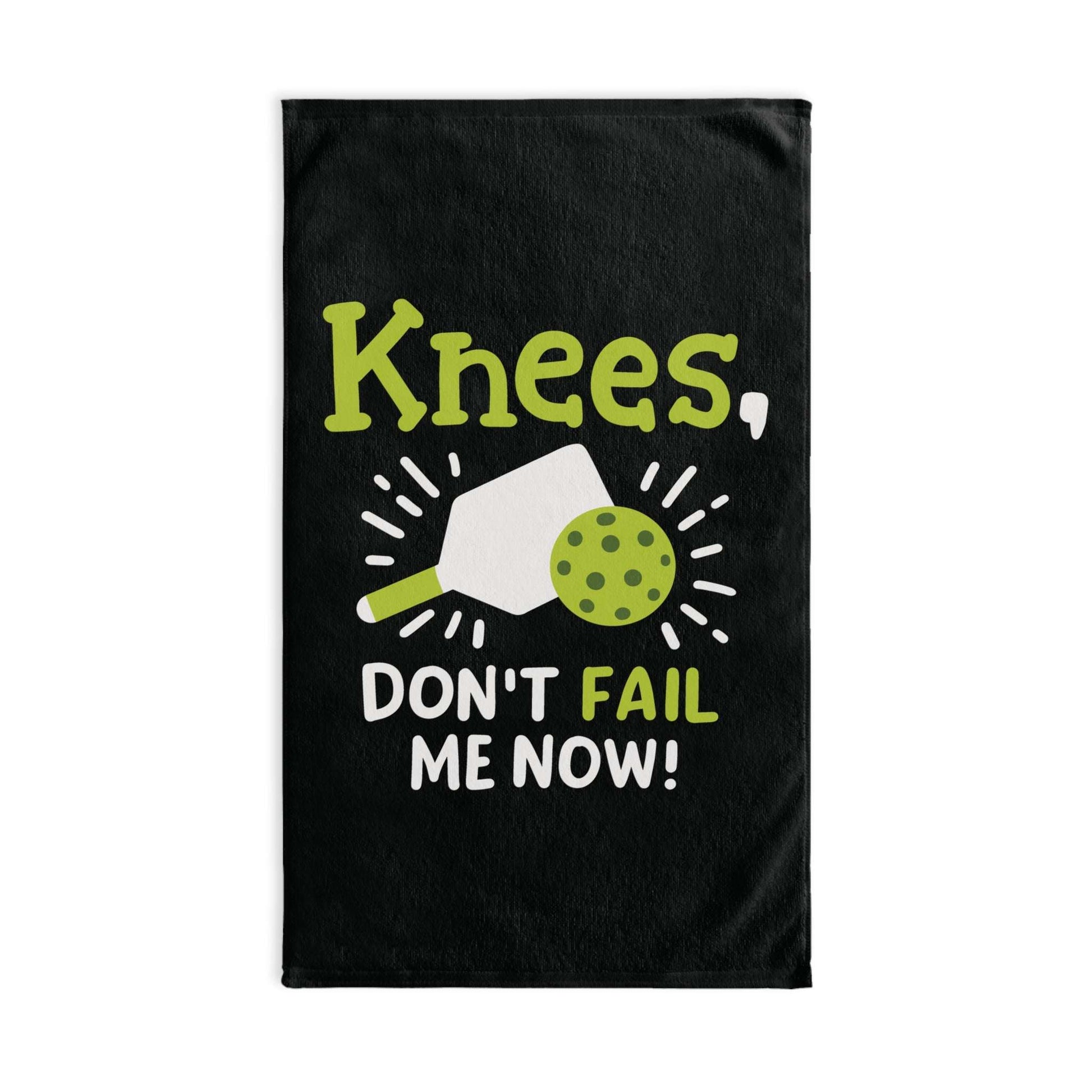Pickleball Funny Hand Towel - Knee Don't Fail Me Down 28" x 16"