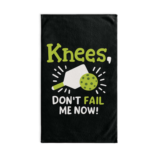 Pickleball Funny Hand Towel - Knee Don't Fail Me Down 28" x 16"
