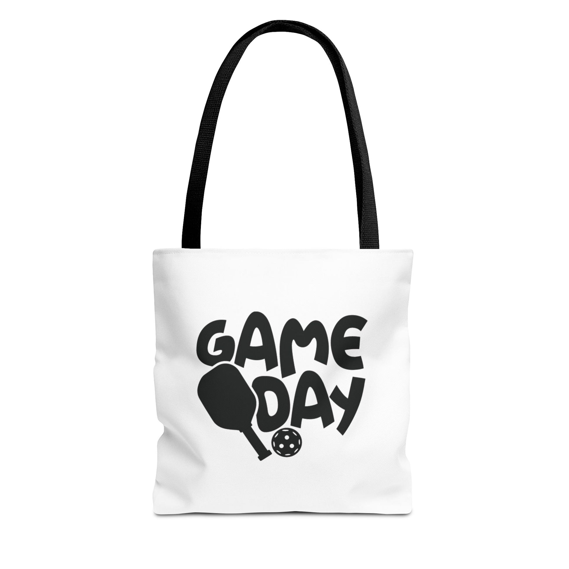 Pickleball Cute Tote Bag - Game Day Black