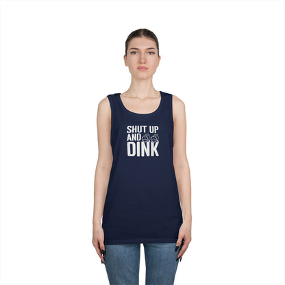 Women's Lightweight Pickleball Tank Top - Shut Up and Dink