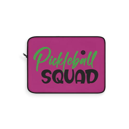 Pickleball Vibrant Laptop Sleeve - Pickleball Squad Pink