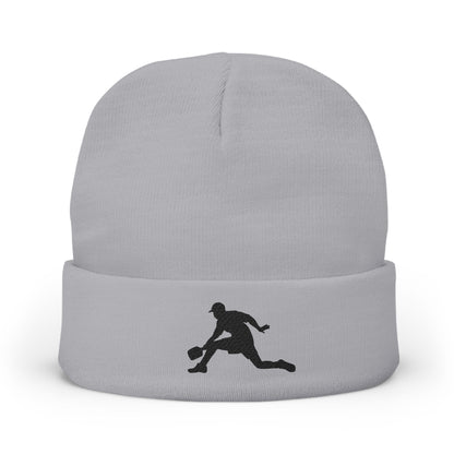 Pickleball Stylish Beanie - Pickleball Player Gray