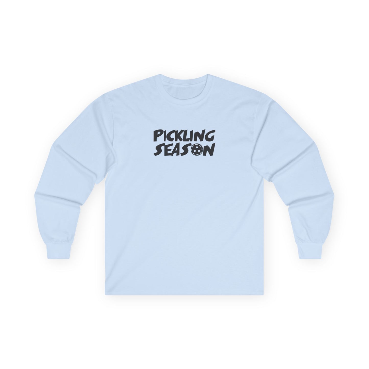 Women's Comfy Pickleball Long Sleeves top - Pickling Season Blue