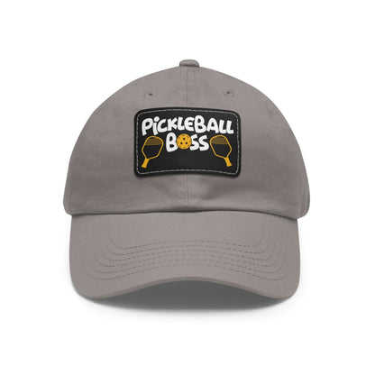 Pickleball Durable Cap - Pickleball Boss Grey