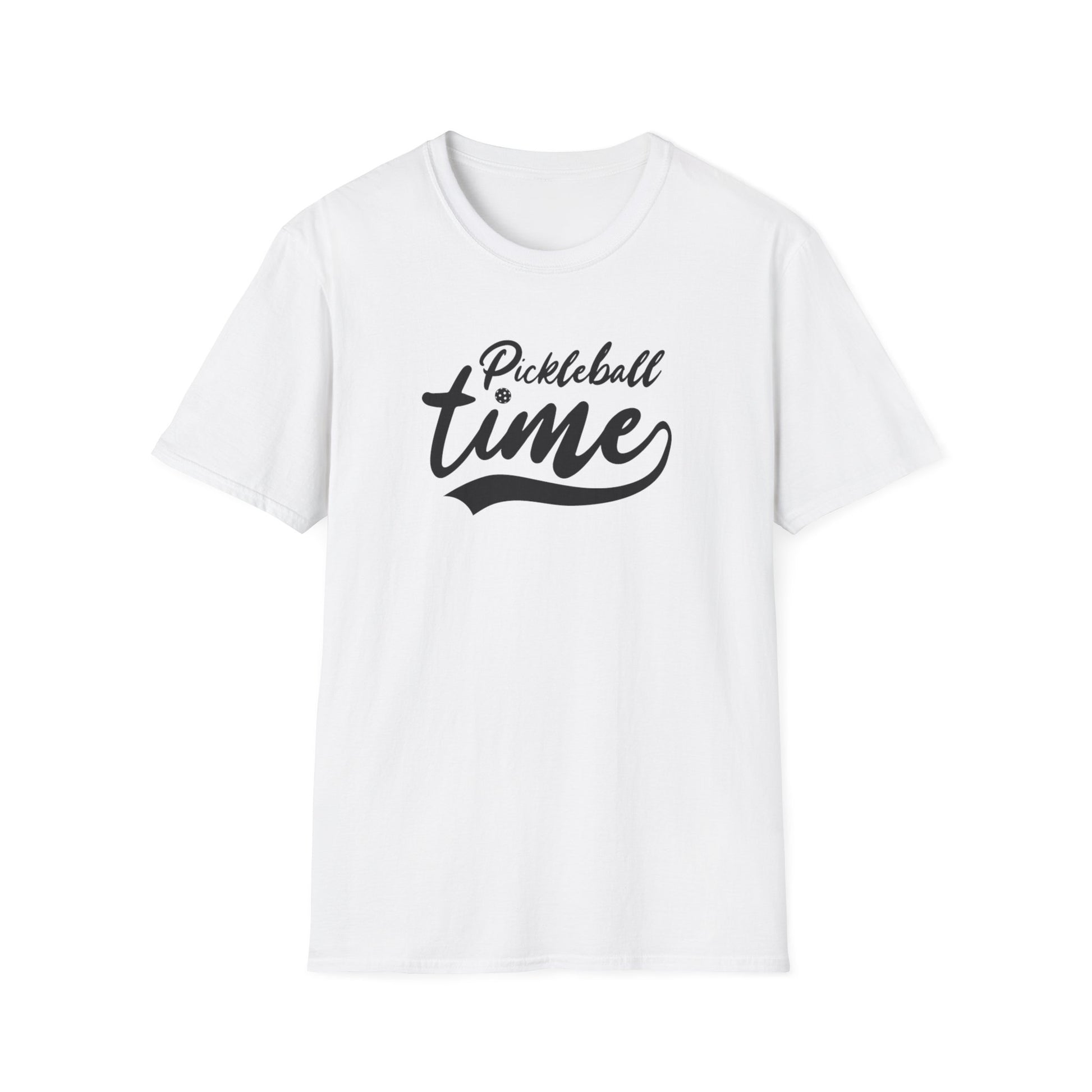 Women's Sporty Pickleball T-shirt - Pickleball Time White