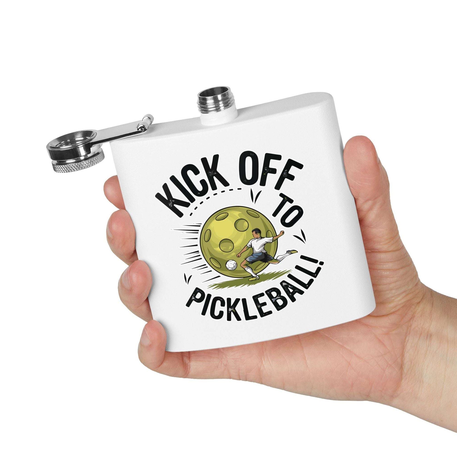 Pickleball Cool Flask - Kick Off to Pickleball