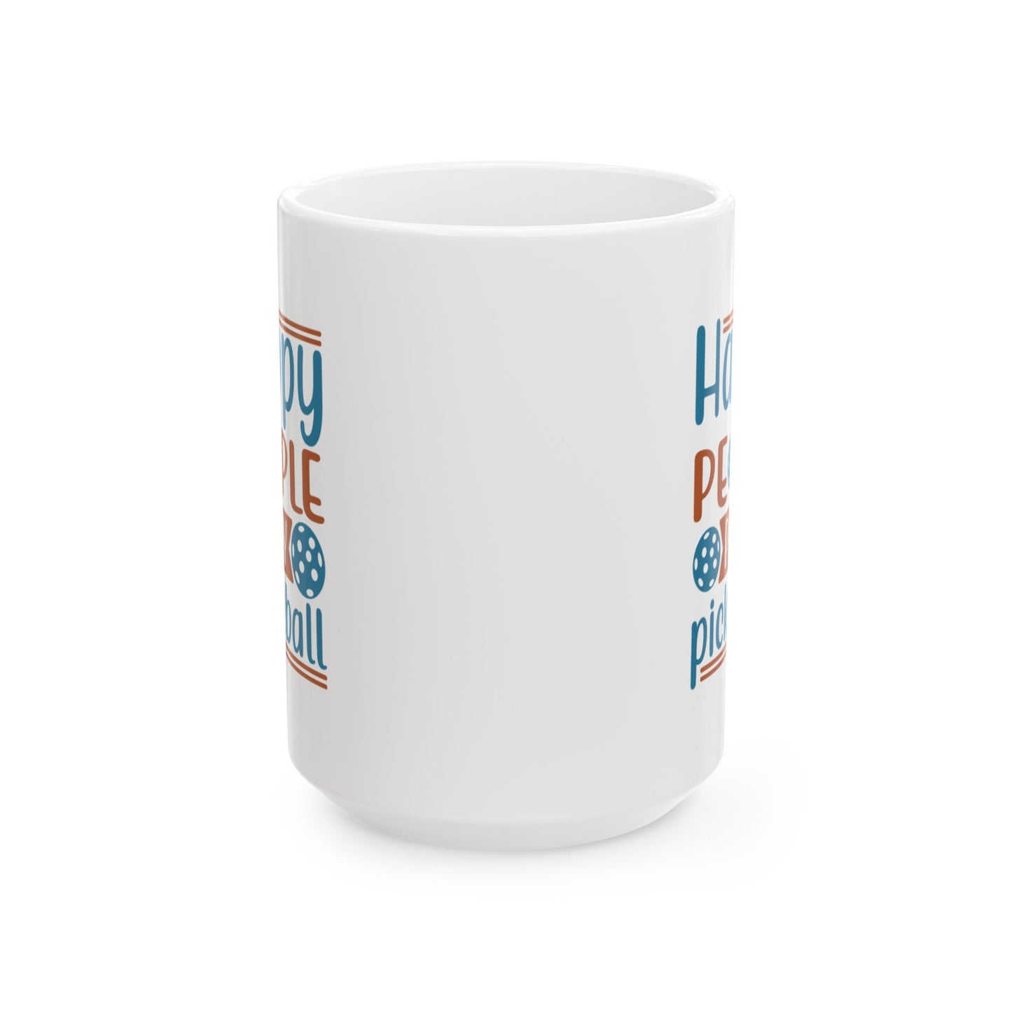 Pickleball Delightful Mug - Happy People Play Pickleball