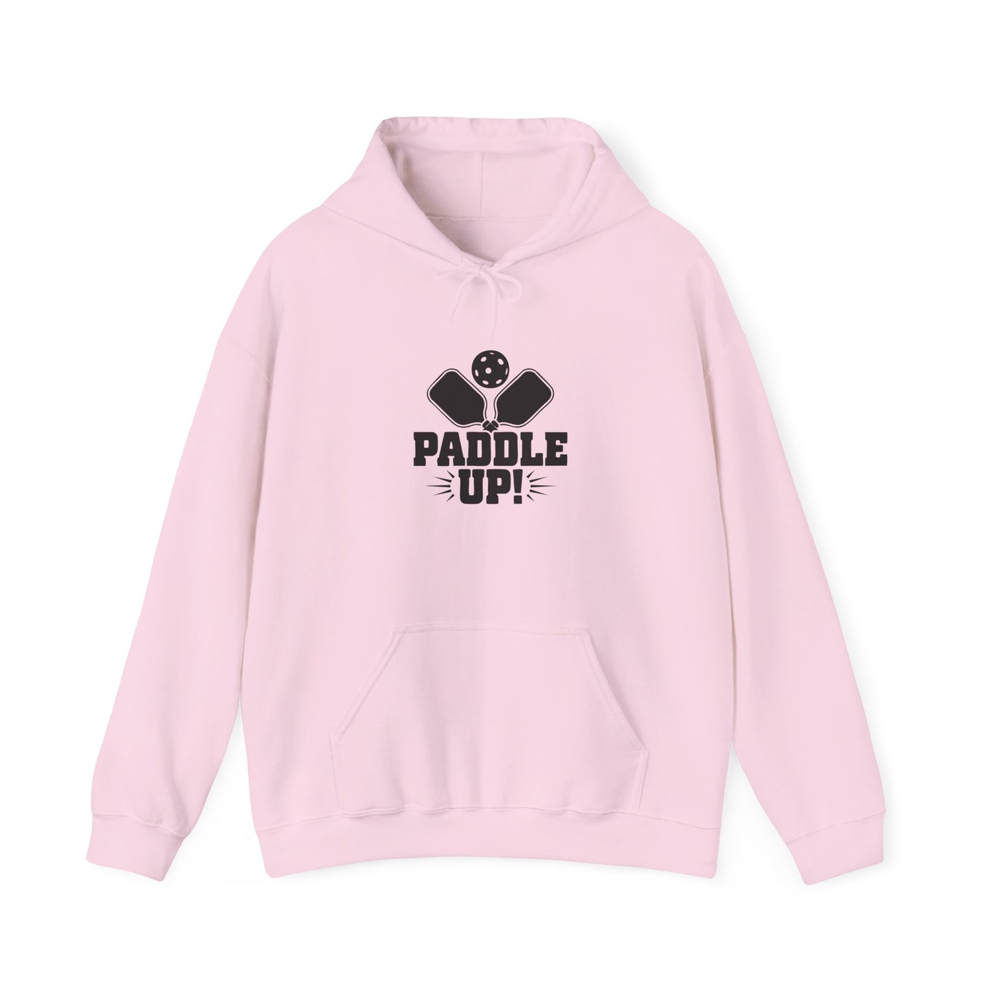 Women's Durable Pickleball Hoodie - Paddle Up Pink