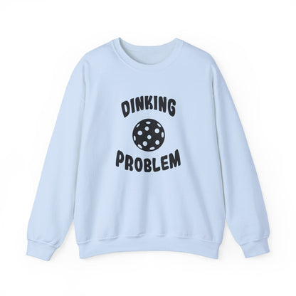 Women's Fun Pickleball Sweatshirt - Dinking Problem S