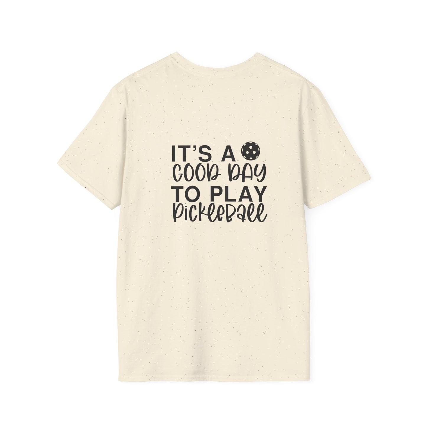 Women's Soft Pickleball T-shirt - It's a Good Day to Play Pickleball