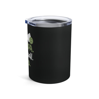 Pickleball Handy Tumbler - Dad Grandpa Pickleball Legend