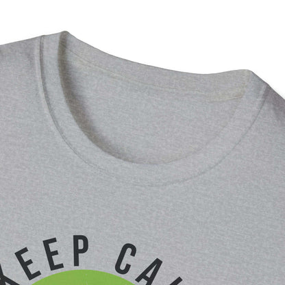 Men's Stylish Pickleball T-shirt - Keep Calm and Play