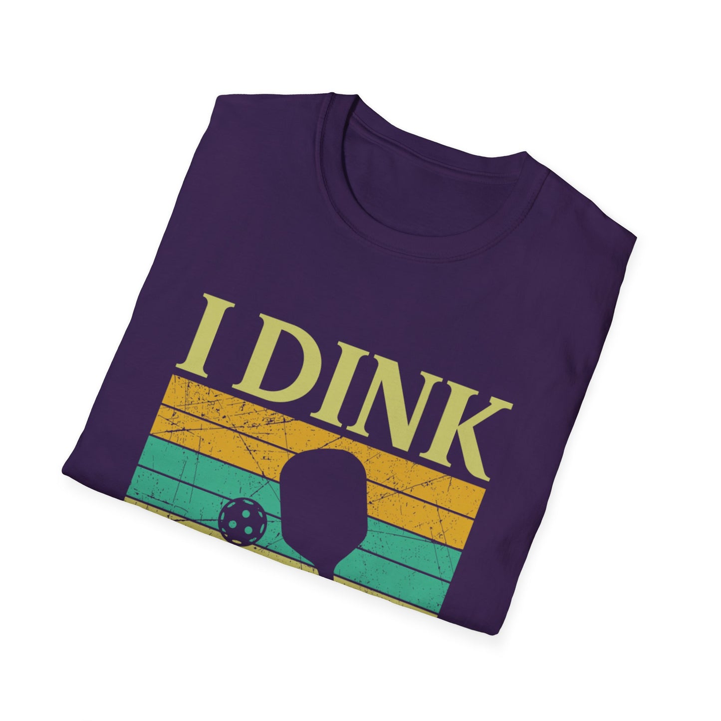 Men's Pickleball T-shirt - I Dink It's Going To Be a Good Day Retro