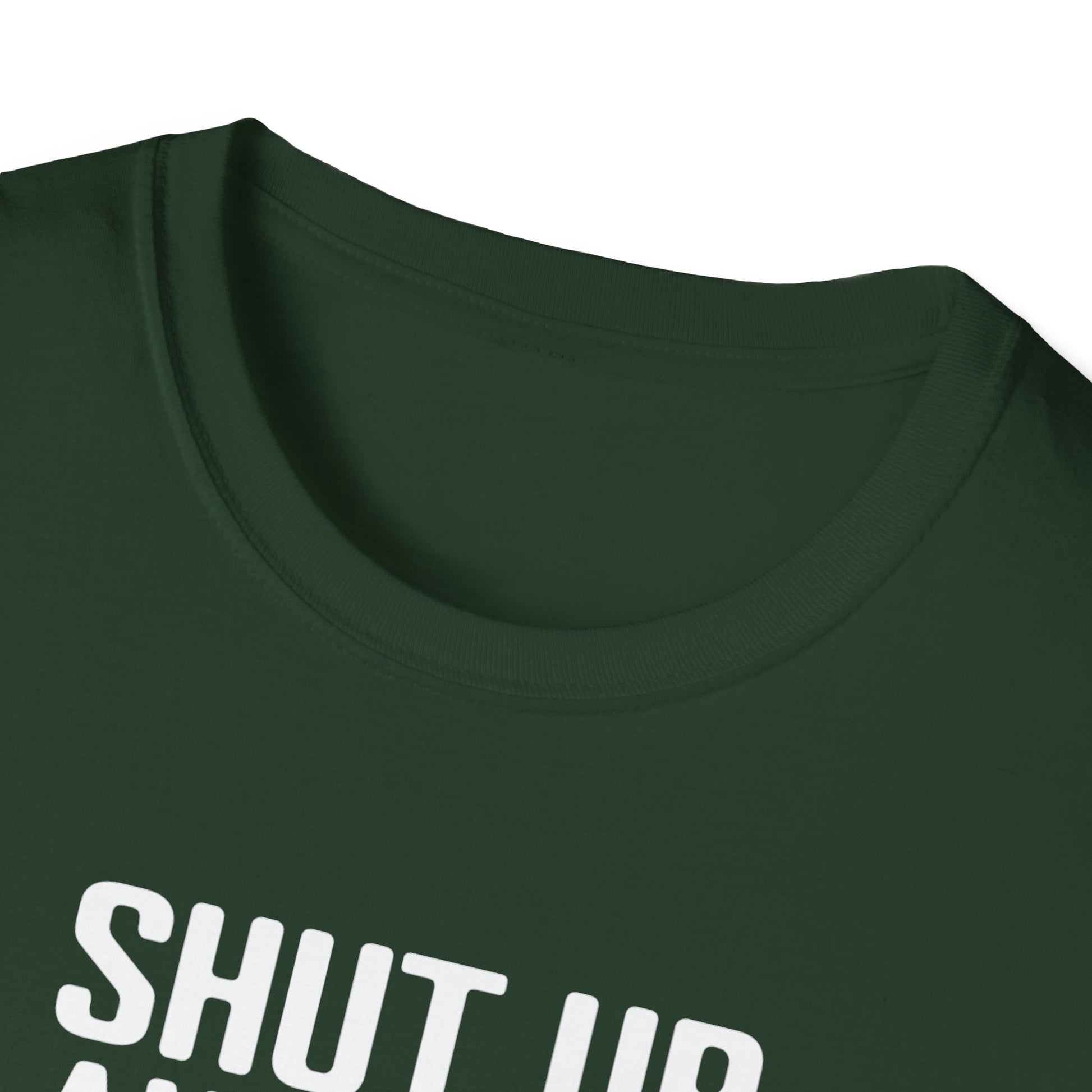 Women's Funny Pickleball T-shirt - Shut Up and Dink
