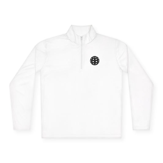 Men's Pickleball Pullover - Life Is Good Pickleball Make It Better White