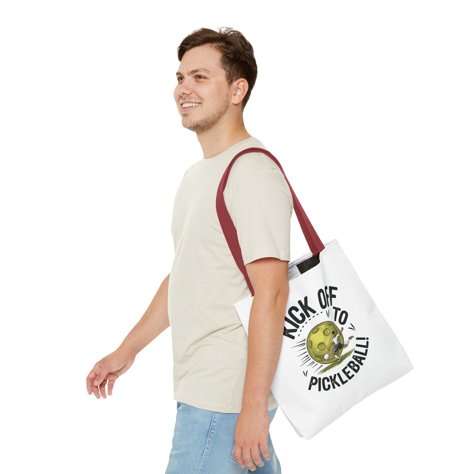 Pickleball Unique Tote Bag - Kick Off to Pickleball