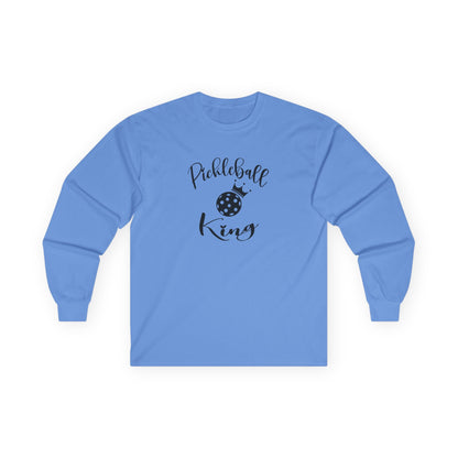 Men's Durable Pickleball Long Sleeves top - Pickleball King Blue