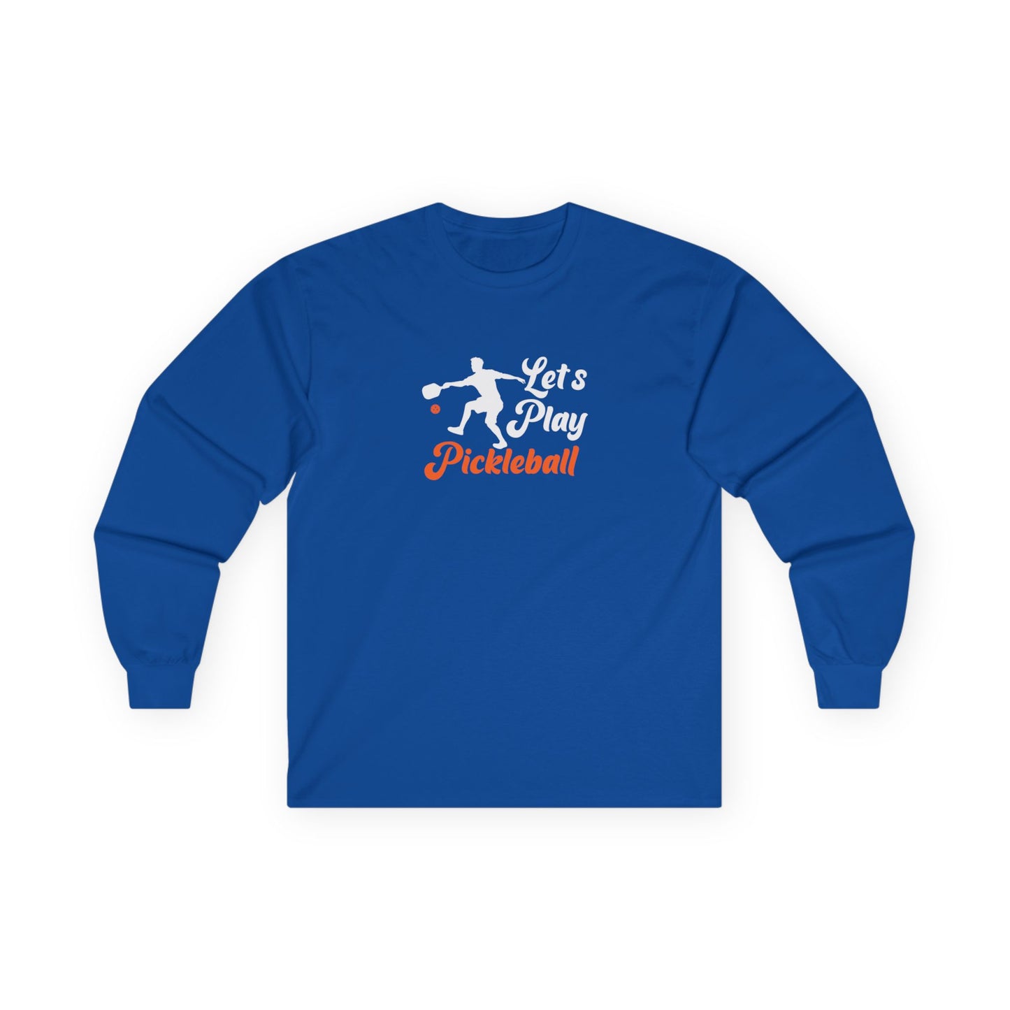 Men's Playful Pickleball Long Sleeves top - Let's Play Pickleball S