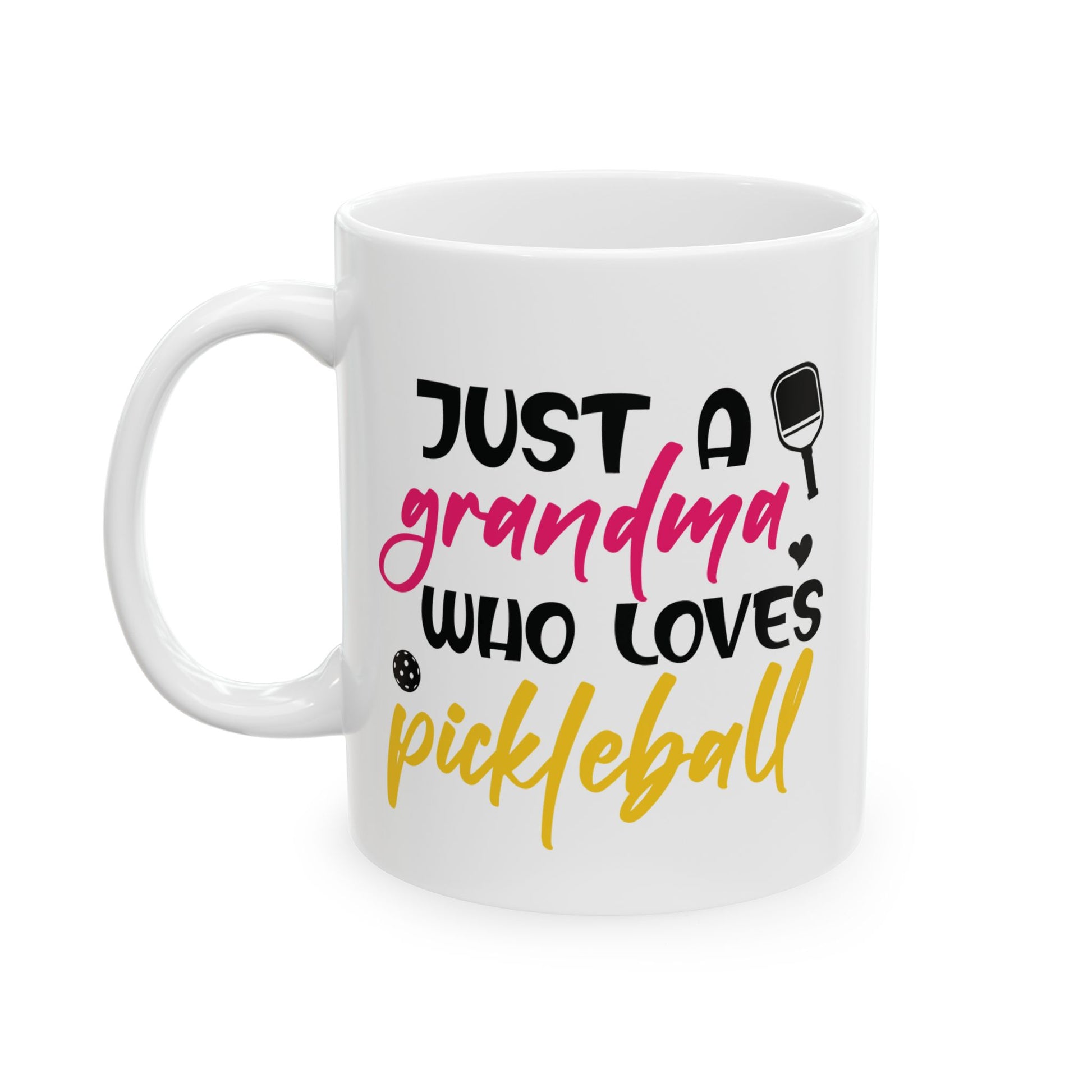 Pickleball Handy Mug - Just a Grandma Who Loves Pickleball