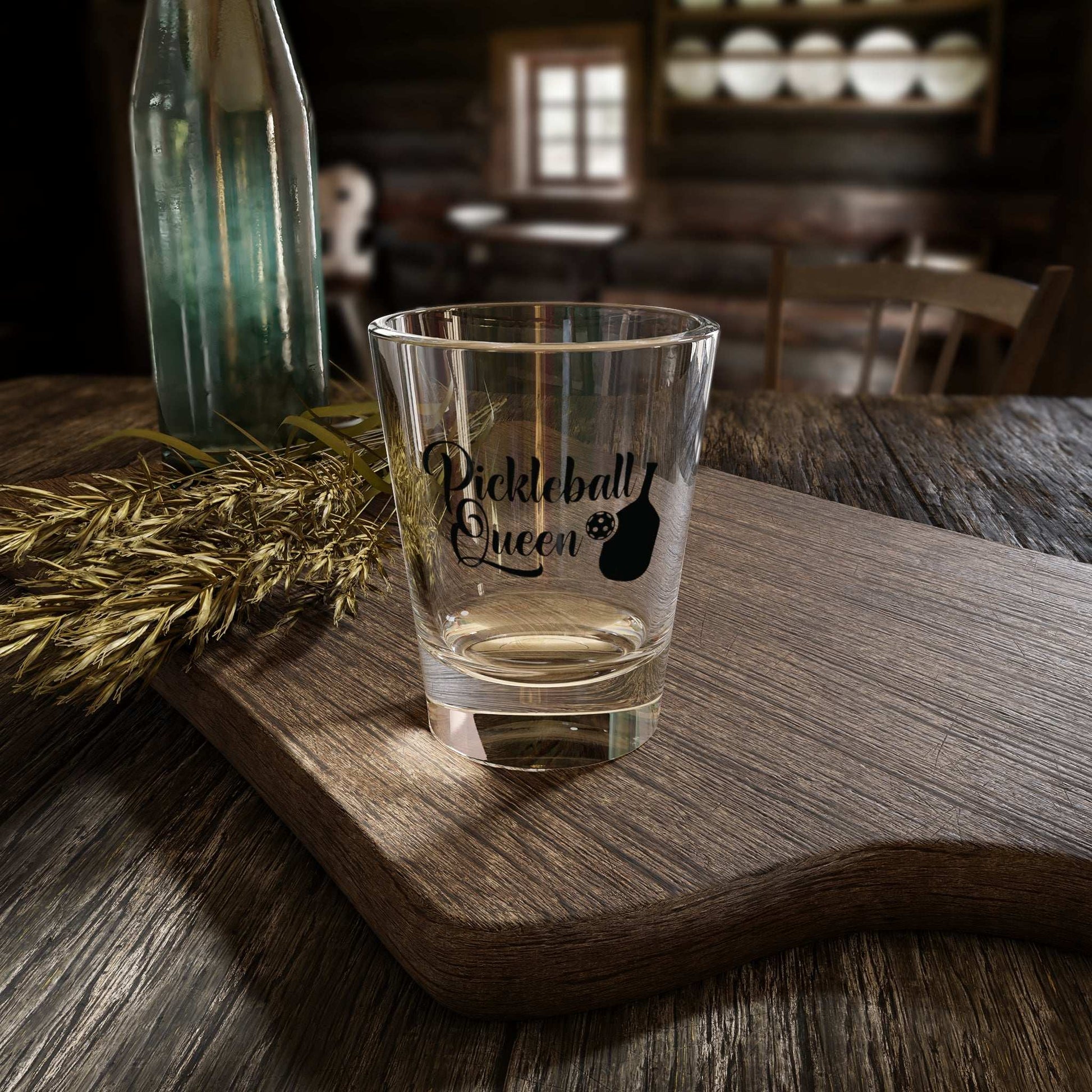 Pickleball Unique Shot Glass - Pickleball Queen