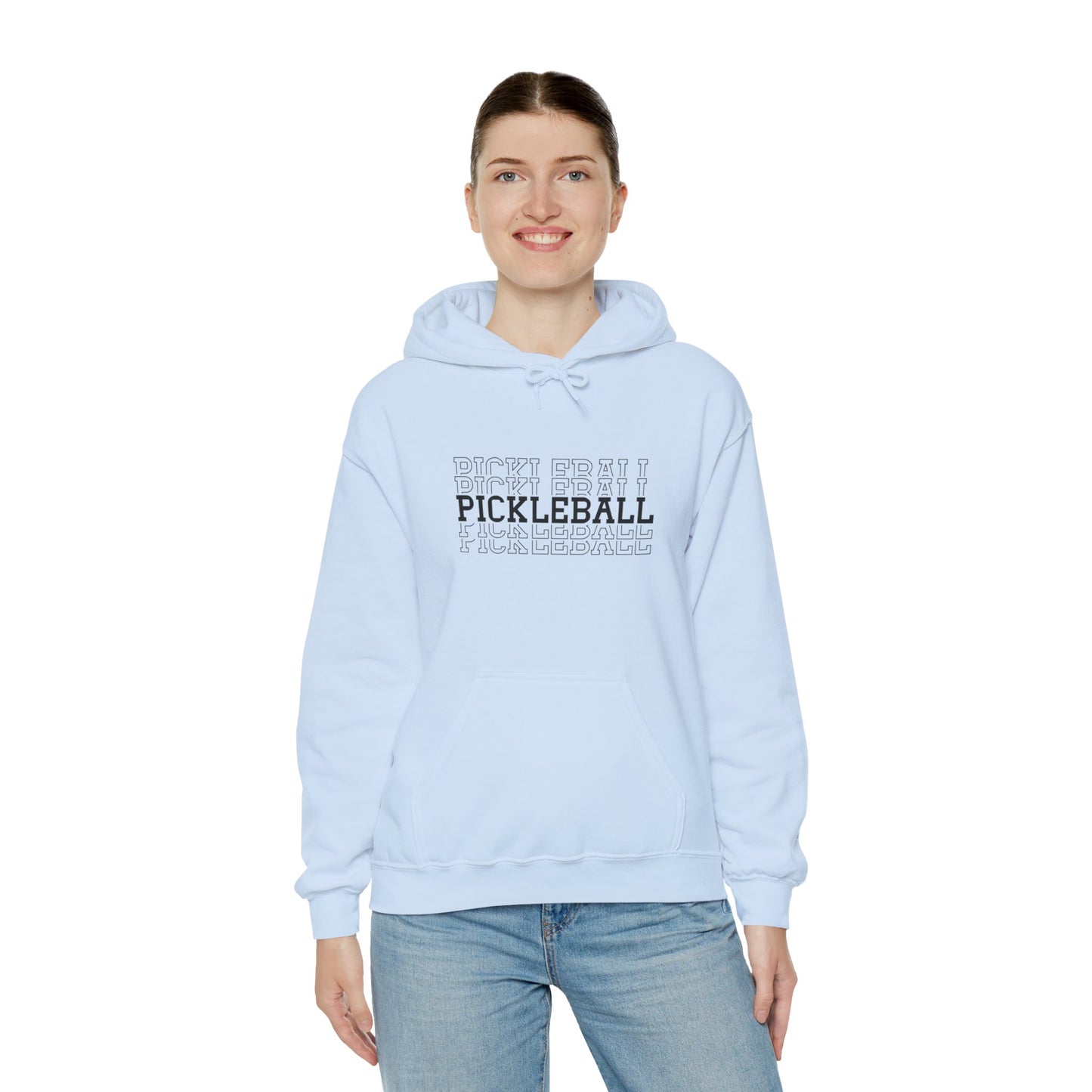 Women's Cool Pickleball Hoodie - Pickleball Repeat