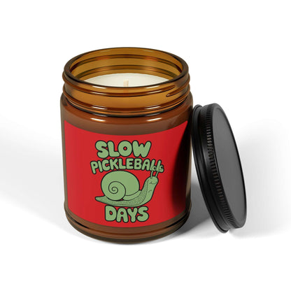 Pickleball Funny Candle - Slow Pickleball Days