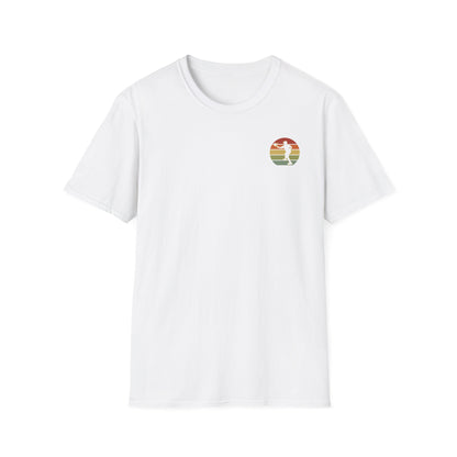 Men's Funny Pickleball T-Shirt - Just One More Game I Promise Retro White
