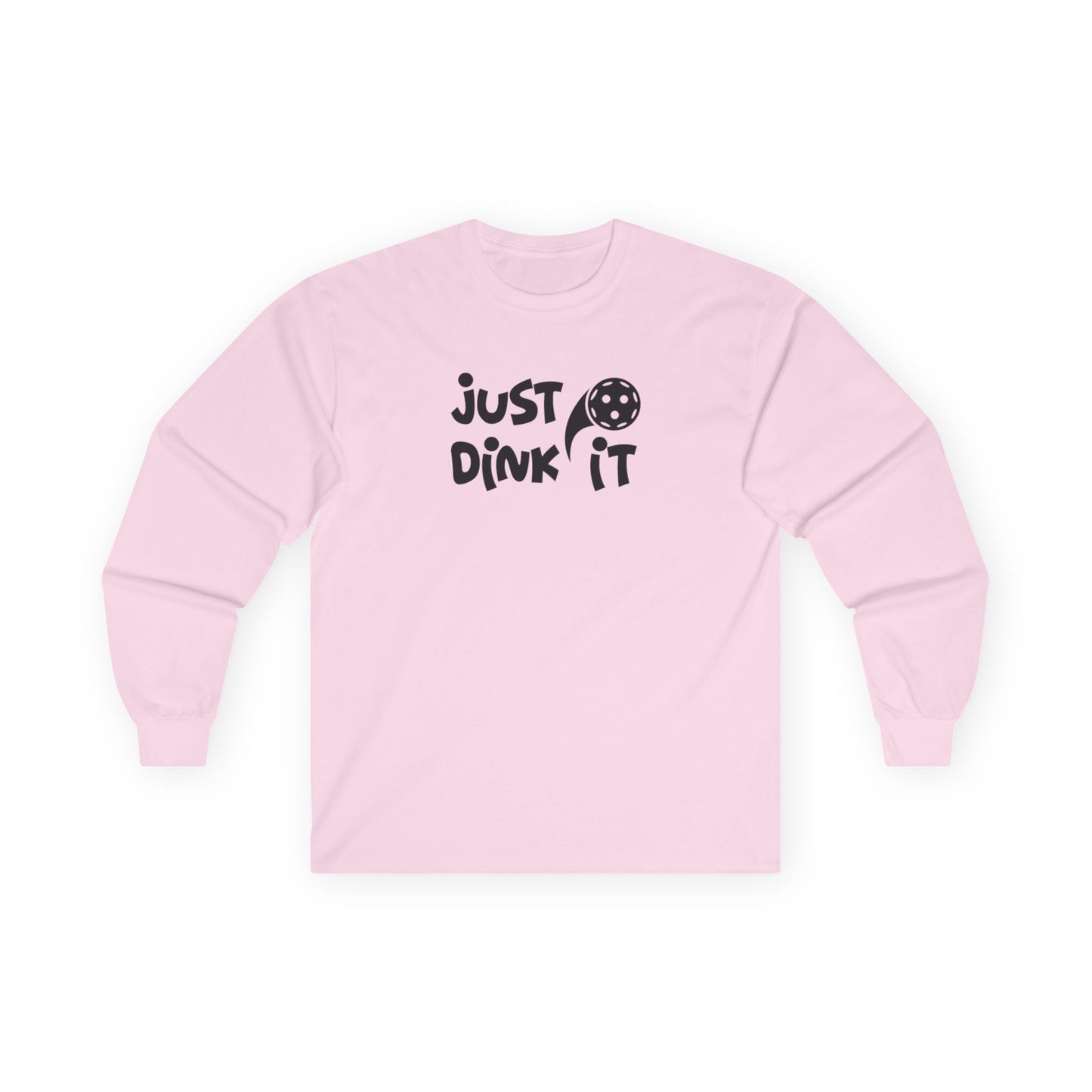 Women's Durable Pickleball Long Sleeves top - Just Dink It Pink