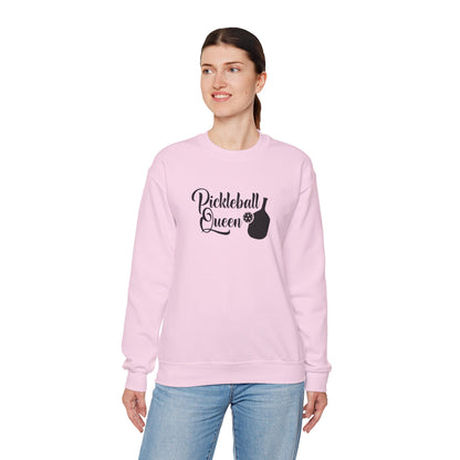 Women's Cute Pickleball Sweatshirt - Pickleball Queen