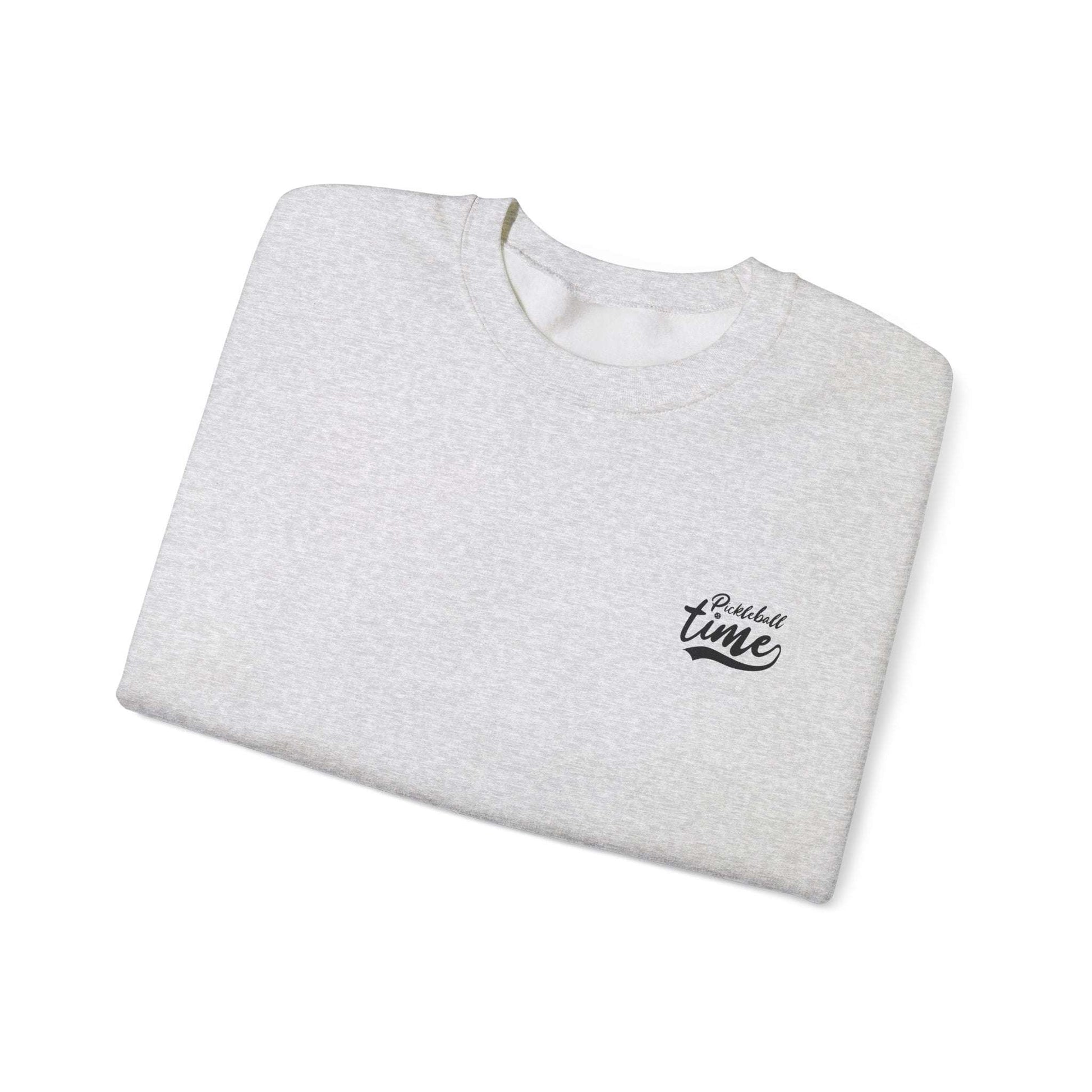 Men's Comfy Pickleball Sweatshirt - This Is My Happy Hour Pickleball