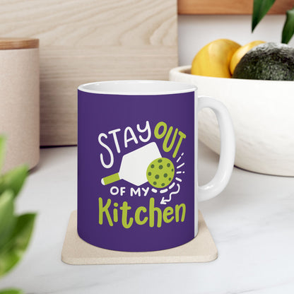 Pickleball Cute Mug - Stay Out of My Kitchen