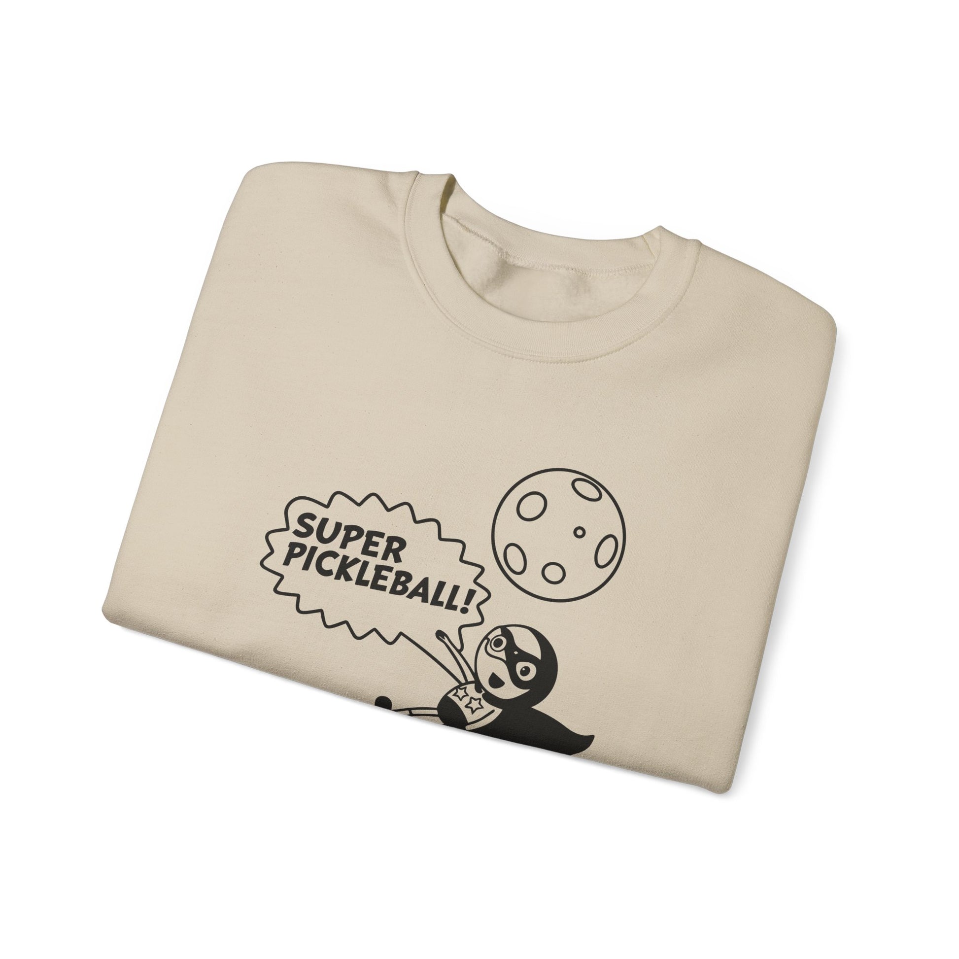Men's Quirky Pickleball Sweatshirt - Super Pickleball