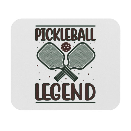 Pickleball Durable Mouse pad - Pickleball Legend White