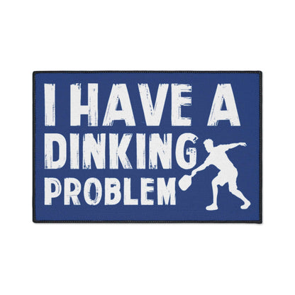 Pickleball Playful Heavy-duty Floor Mat - I Have a Dinking Problem