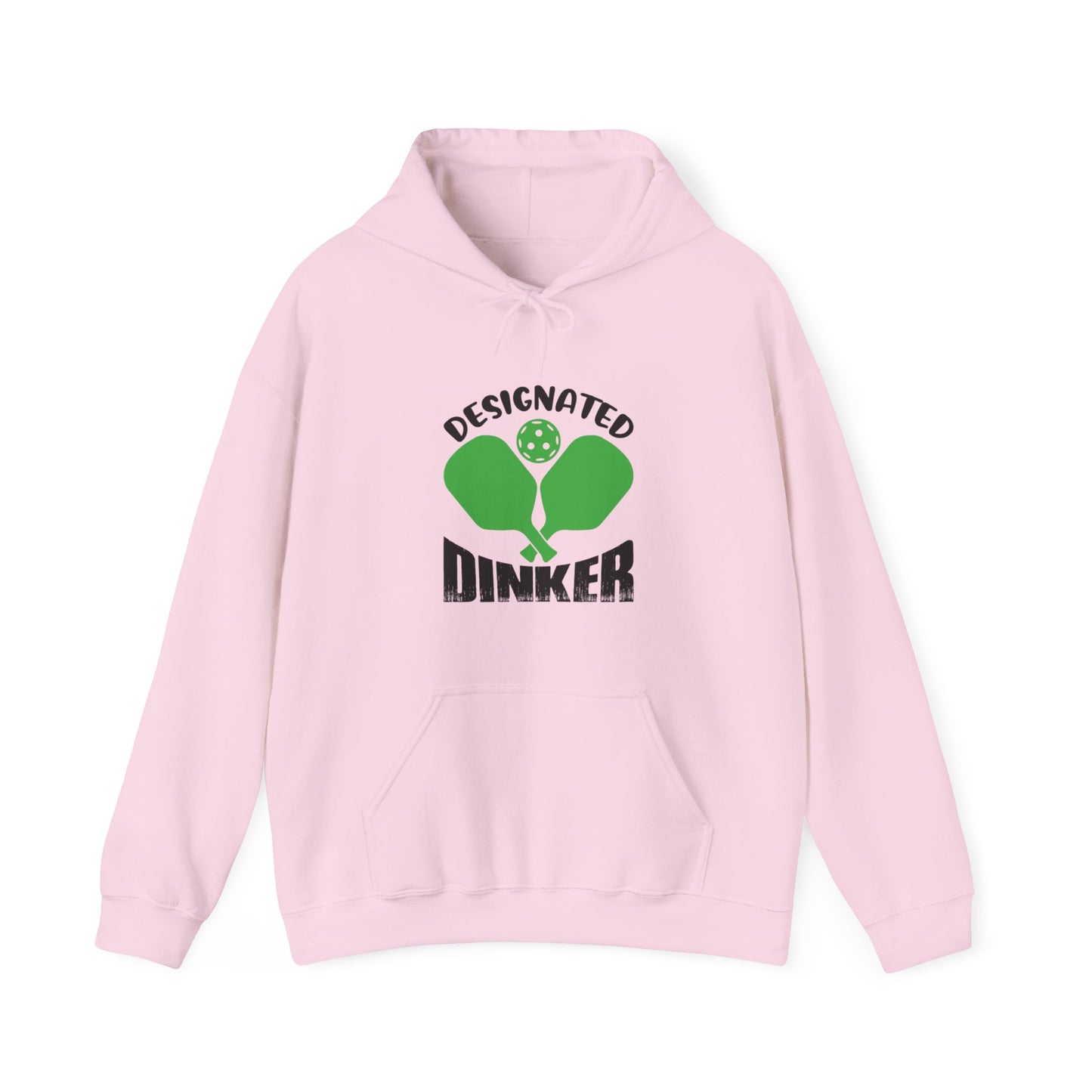 Women's Soft Pickleball Hoodie - Designated Dinker Pink