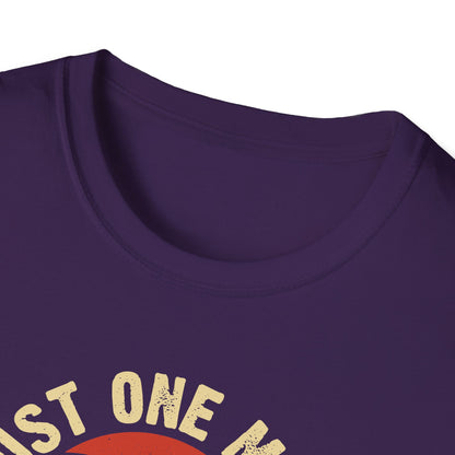 Men's Stylish Pickleball T-shirt - Just One More Game I Promise
