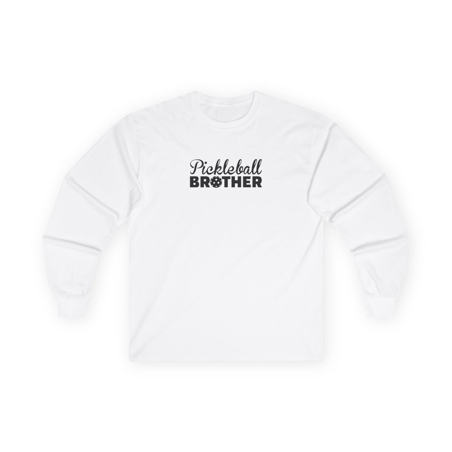 Men's Unique Pickleball Long Sleeves top - Pickleball Brother White