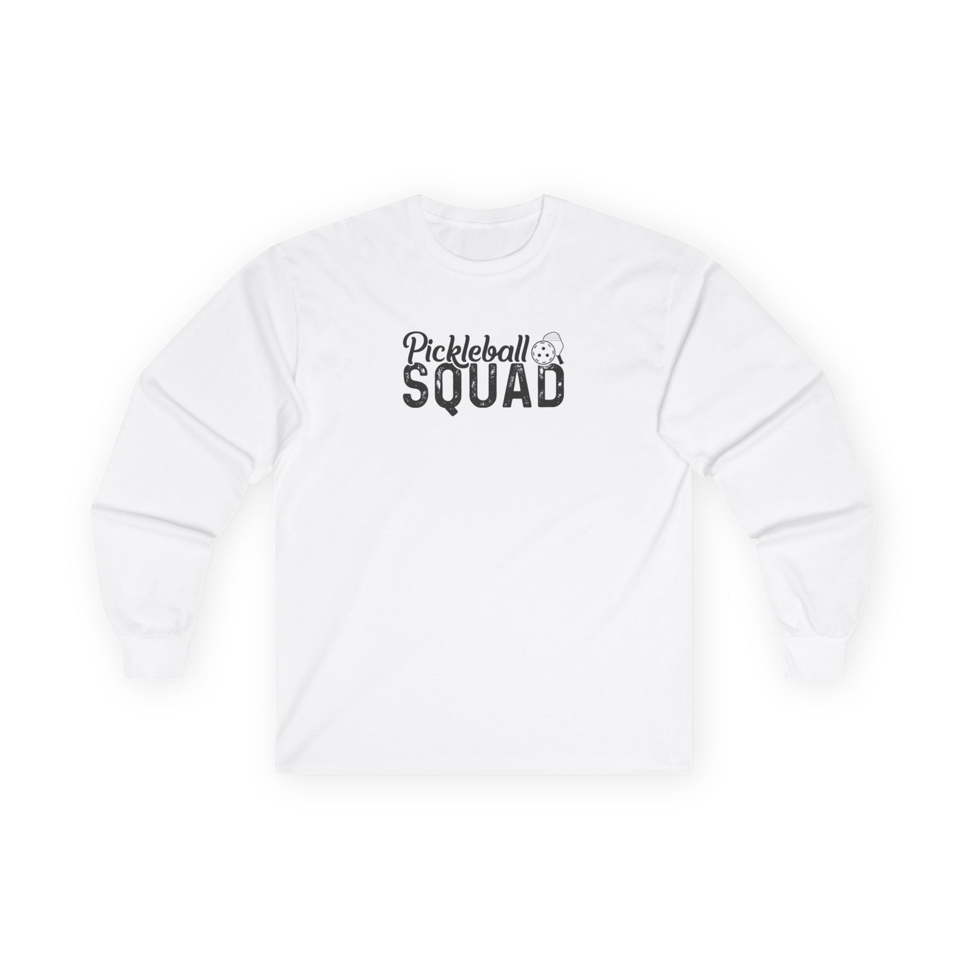 Men's Cool Pickleball Long Sleeves top - Pickleball squad White