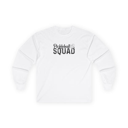 Men's Cool Pickleball Long Sleeves top - Pickleball squad White