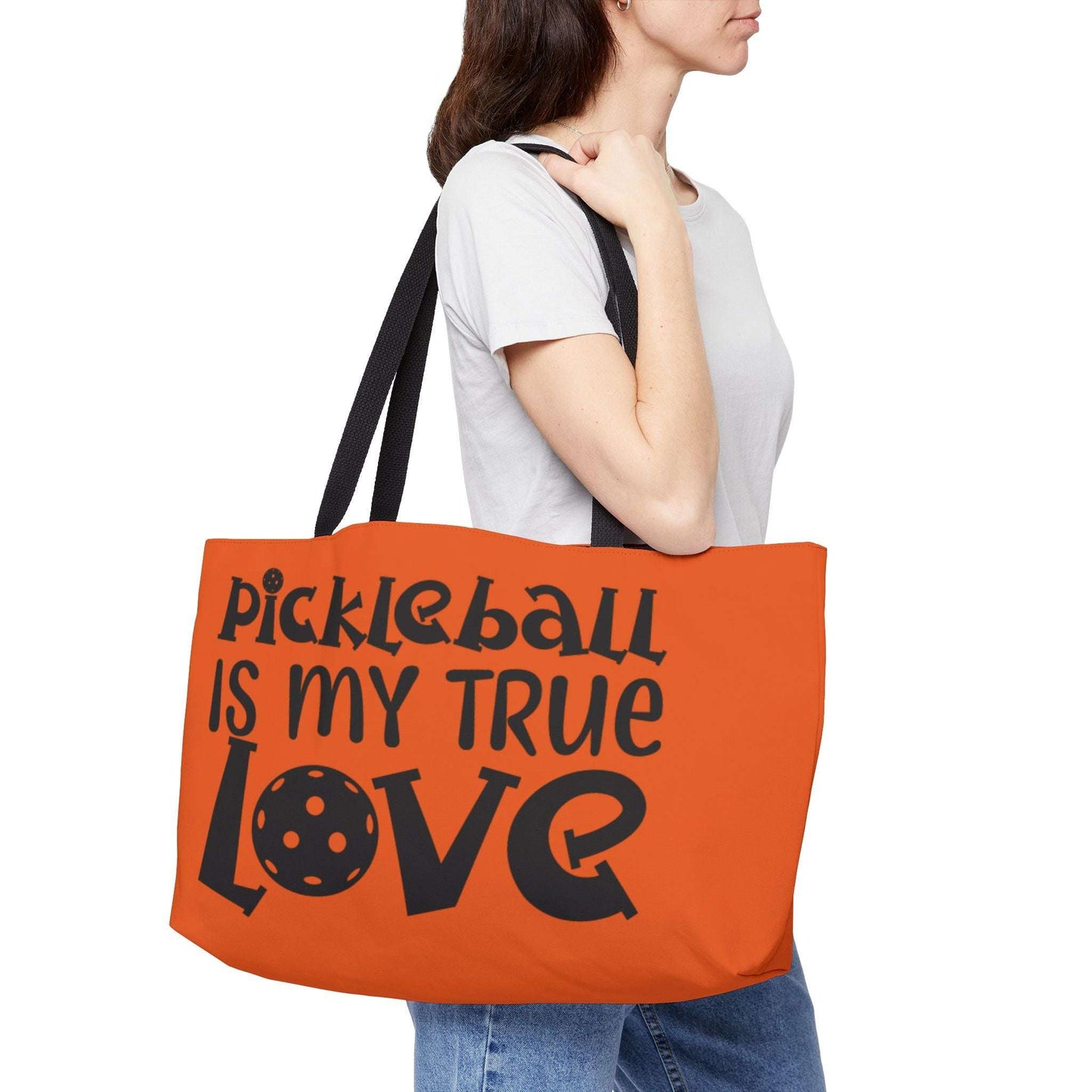 Pickleball Colorful Weekender bag - Pickleball Is My True Love