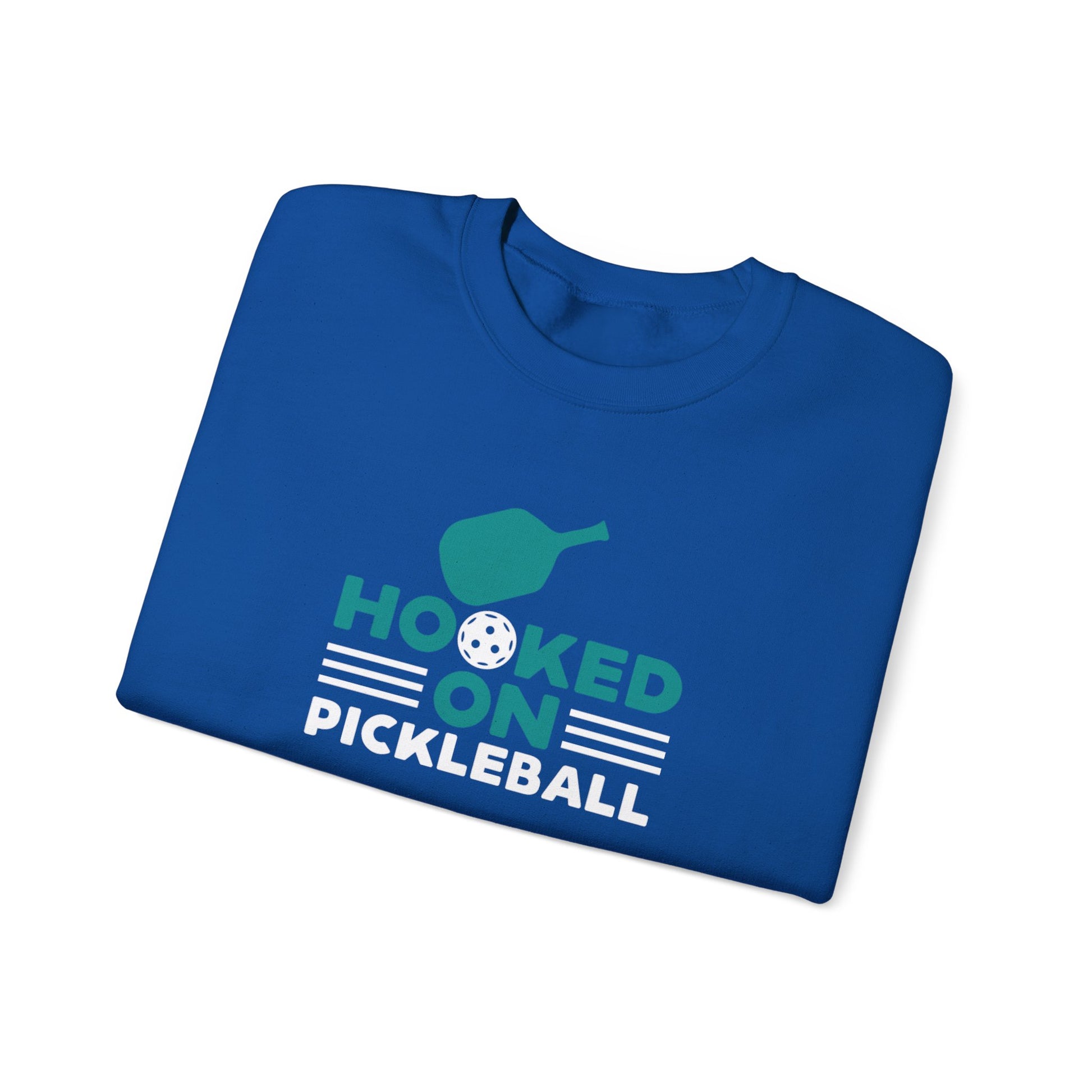 Women's Cool Pickleball Sweatshirt - Hooked on Pickleball