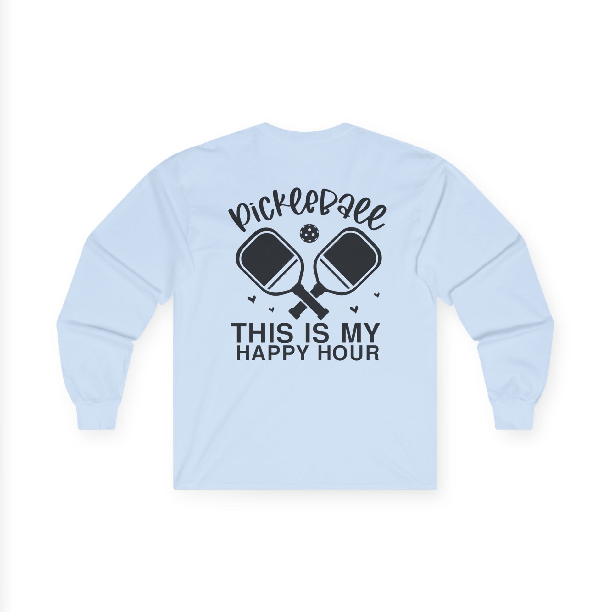 Women's Pickleball Long Sleeves top - Pickleball This Is My Happy Hour