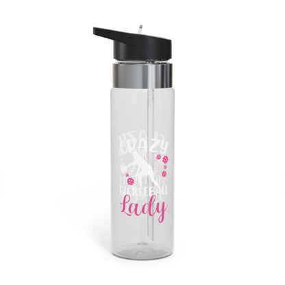 Funny Pickleball Bottle - Crazy Pickleball Lady