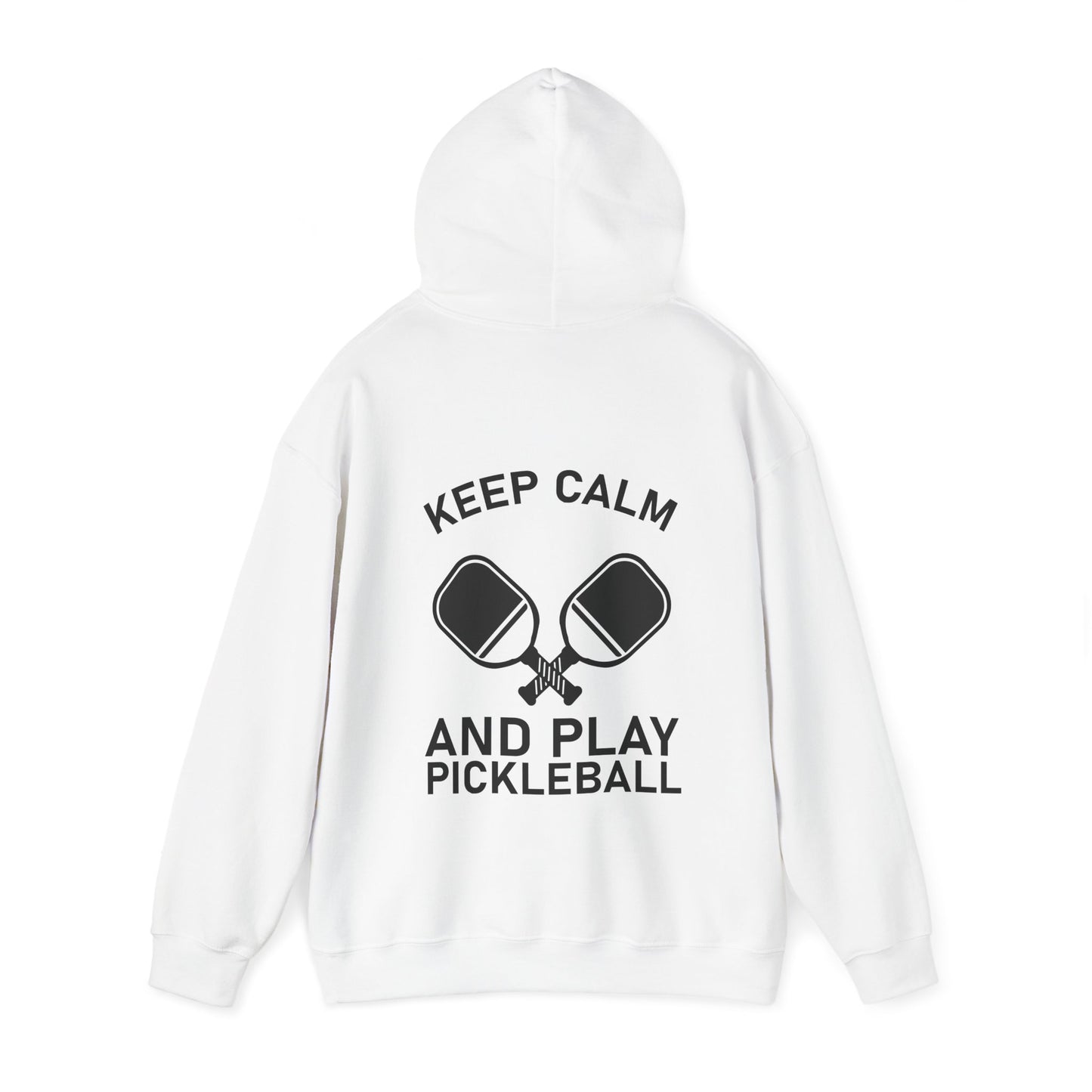 Women's Funny Pickleball Hoodie - Keep Calm And Play Pickleball