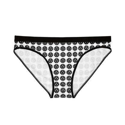 Women's Funny Pickleball Brief - Pickleball Ball XS
